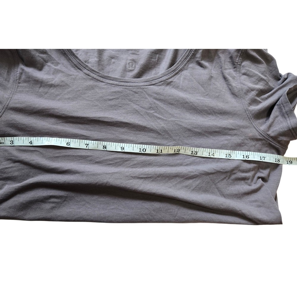 Lululemon Women's Short Sleeve Tee Bundle 4 Piece Crewneck V Neck Neutral Colors - Picture 6 of 8